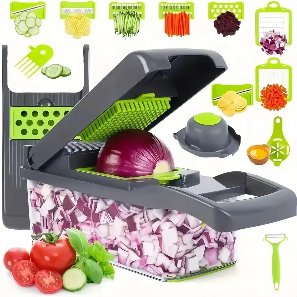14-in-1 Multifunctional Vegetable Chopper & Slicer | CookNest Co