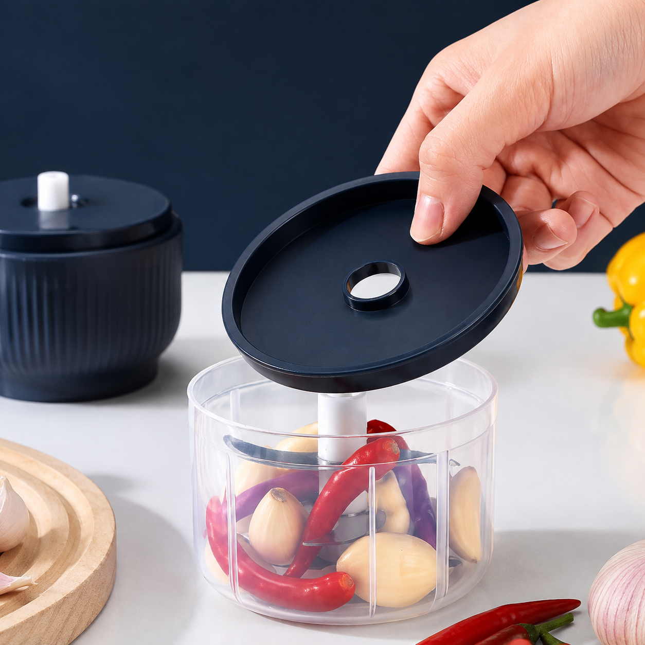  Rechargeable Electric Vegetable Chopper 