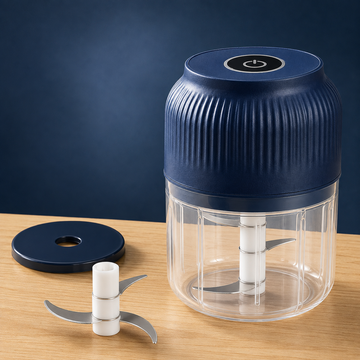 250ML Mini USB Rechargeable Electric Food Chopper Garlic Vegetable Crusher