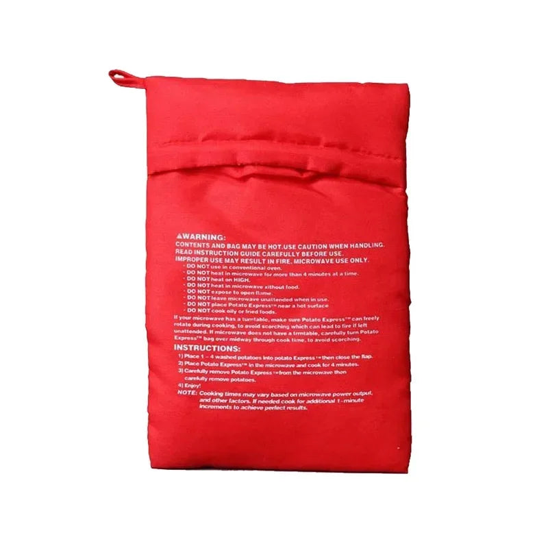 Reusable Microwave Potato Cooking Bag | Fast Baked Potato Cooker | Cook Nest Co.