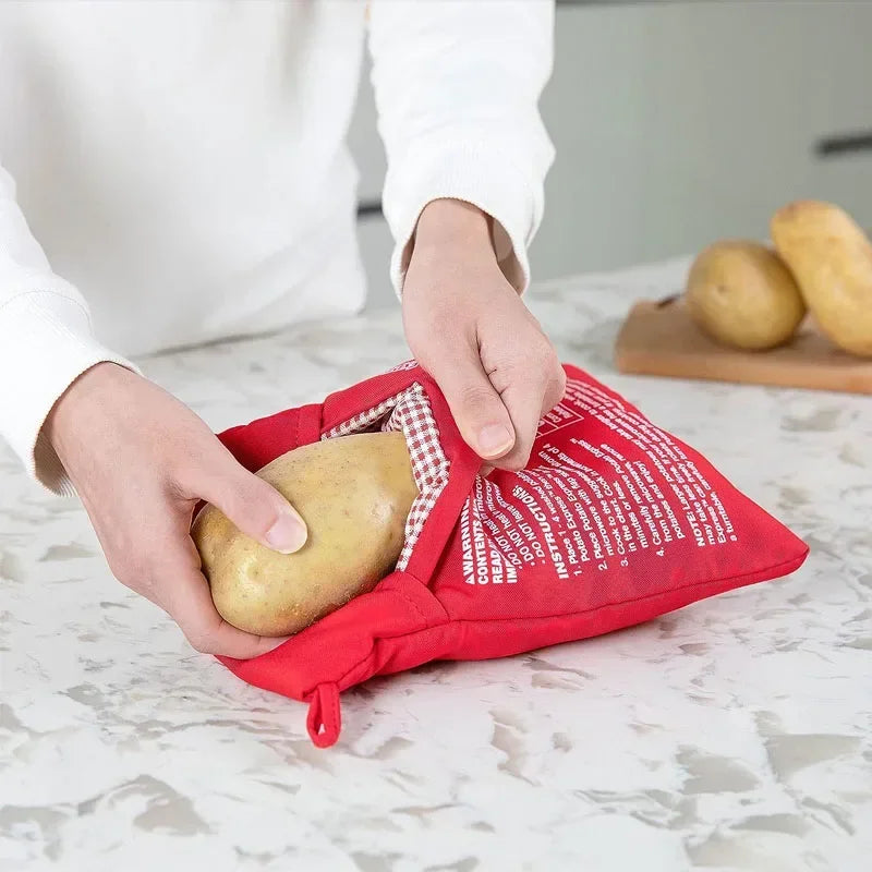 Reusable Microwave Potato Cooking Bag | Fast Baked Potato Cooker | Cook Nest Co.
